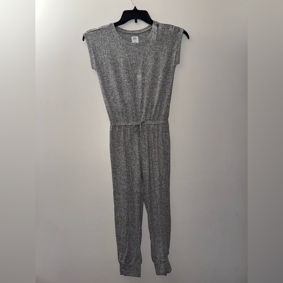 GAP Kids Heather Gray Knit Jumpsuit - Picture 3 of 4